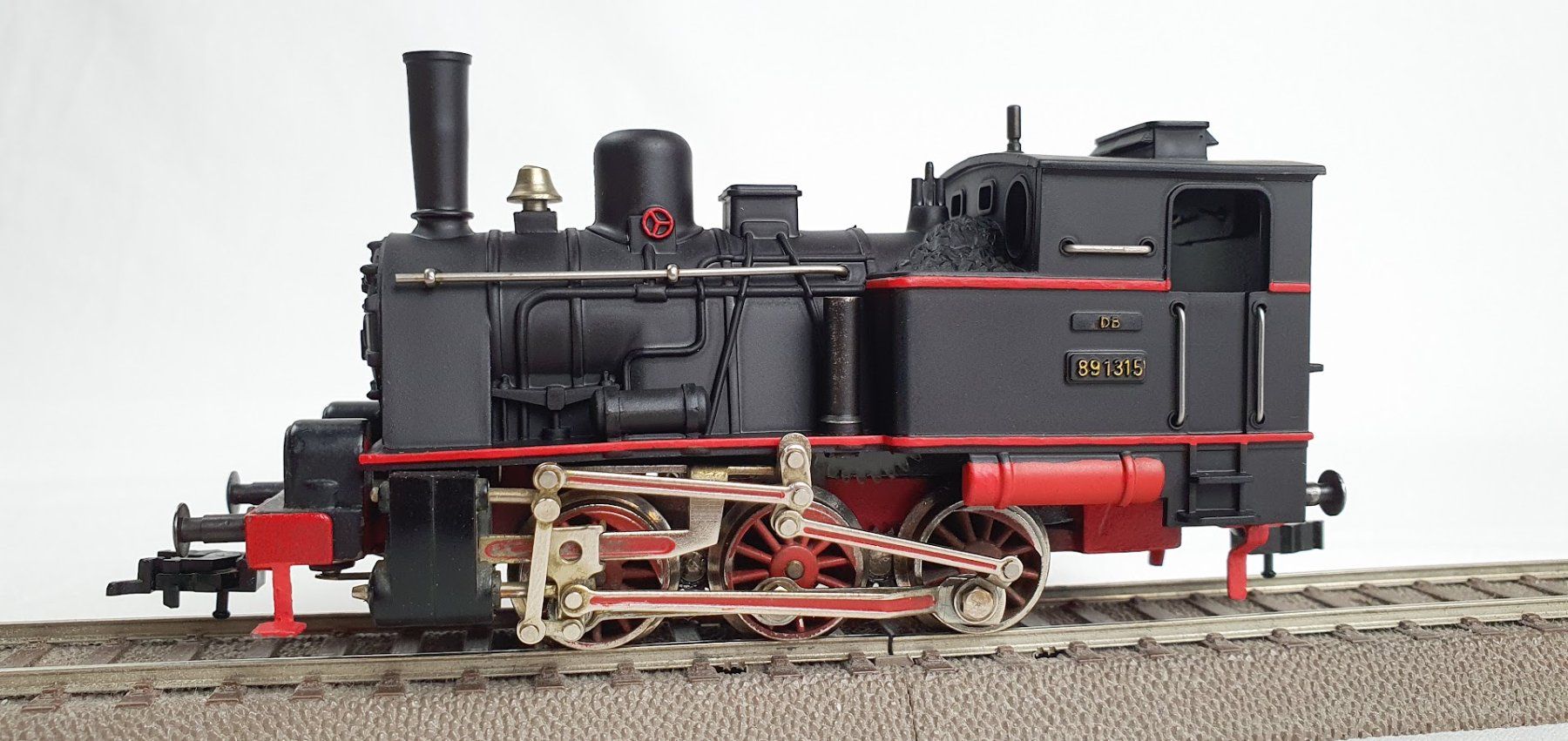 Fleischmann Modellini di ferrovie: Fleischmann 1315 DC DB BR 89 1315, analog – Usato da Seon venduto da voAllBah