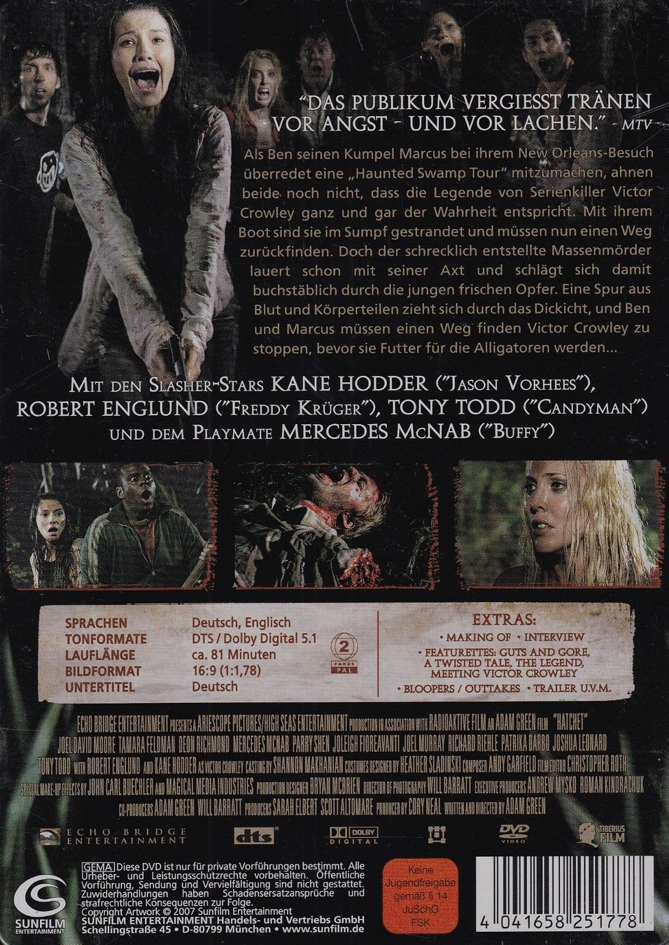 Tutti i DVDs: DVD ab Fr. 1.--, Hatchet - Steelbox – Usato da Lausen venduto da Mondeo10628 1