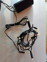 Lichterkette Weiss LED, 3x AA Batteriebetrieben, Wasserfest