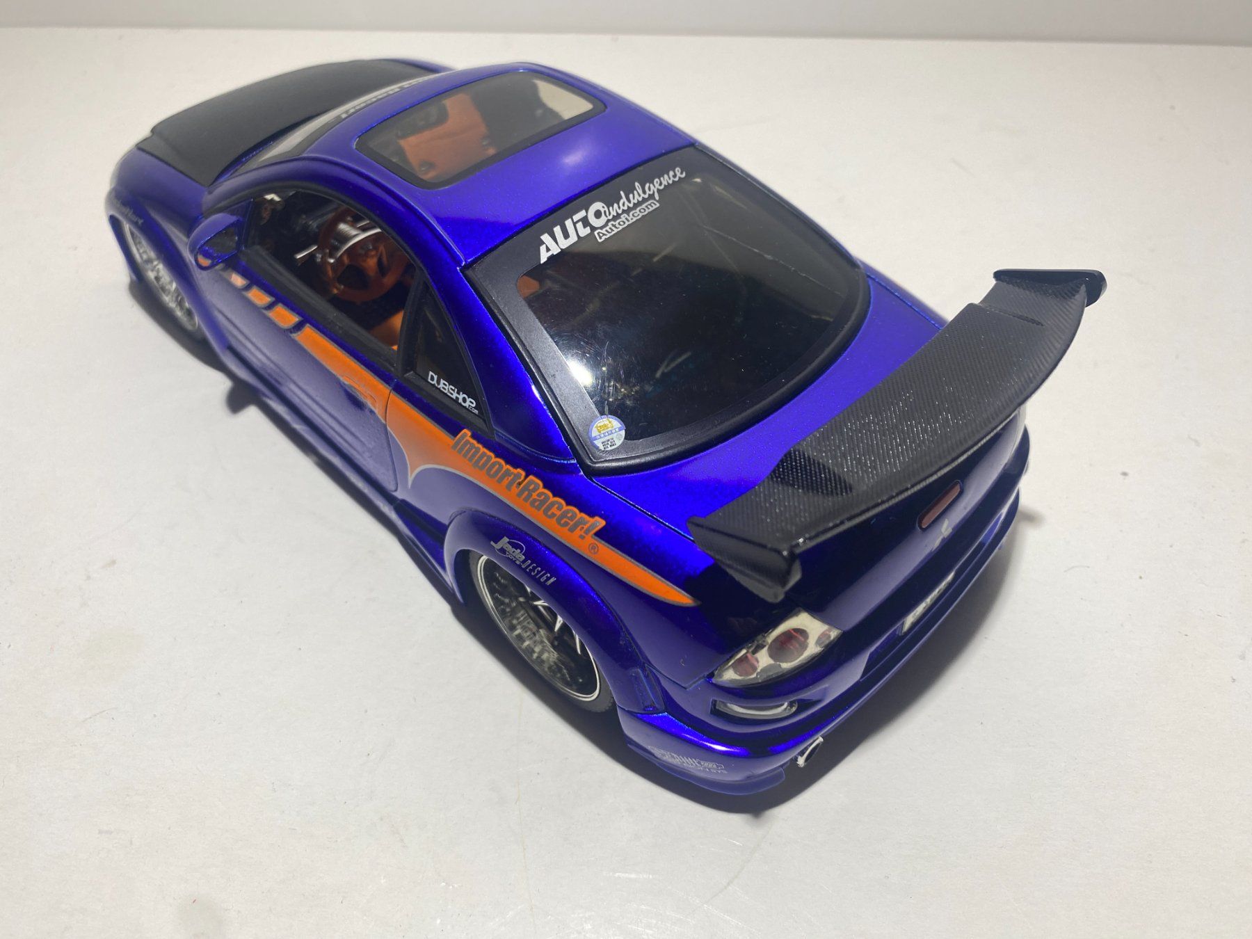Jada Toys Modellini d'auto: Mitsubishi ECLIPSE 1:18 Import Racer by JADA TOYS 2003 – Usato da Bern venduto da ToysPlusVintage 4