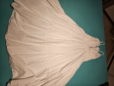 Weisses Sommerkleid ERIKA CAVALLINI Gr. 38 Neu mit Etikett