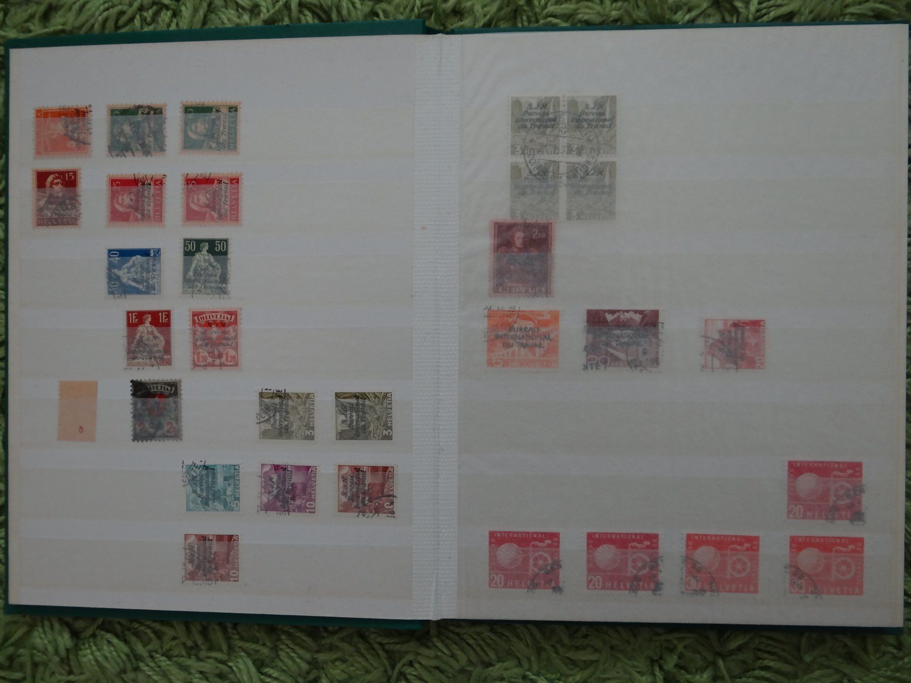 Tutti i francobolli: Tolle Sammlung Dienstmarken/Genfer Ämter ab CHF 1.-- – Usato da Kriens venduto da Na4 1