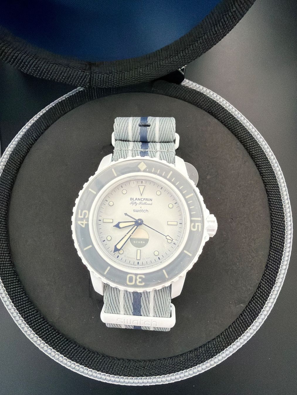 Swatch Orologi: Swatch x Blancpain Antarctic Ocean – Nuovo e nell'imballaggio originale da Würenlos venduto da Hawkeye7