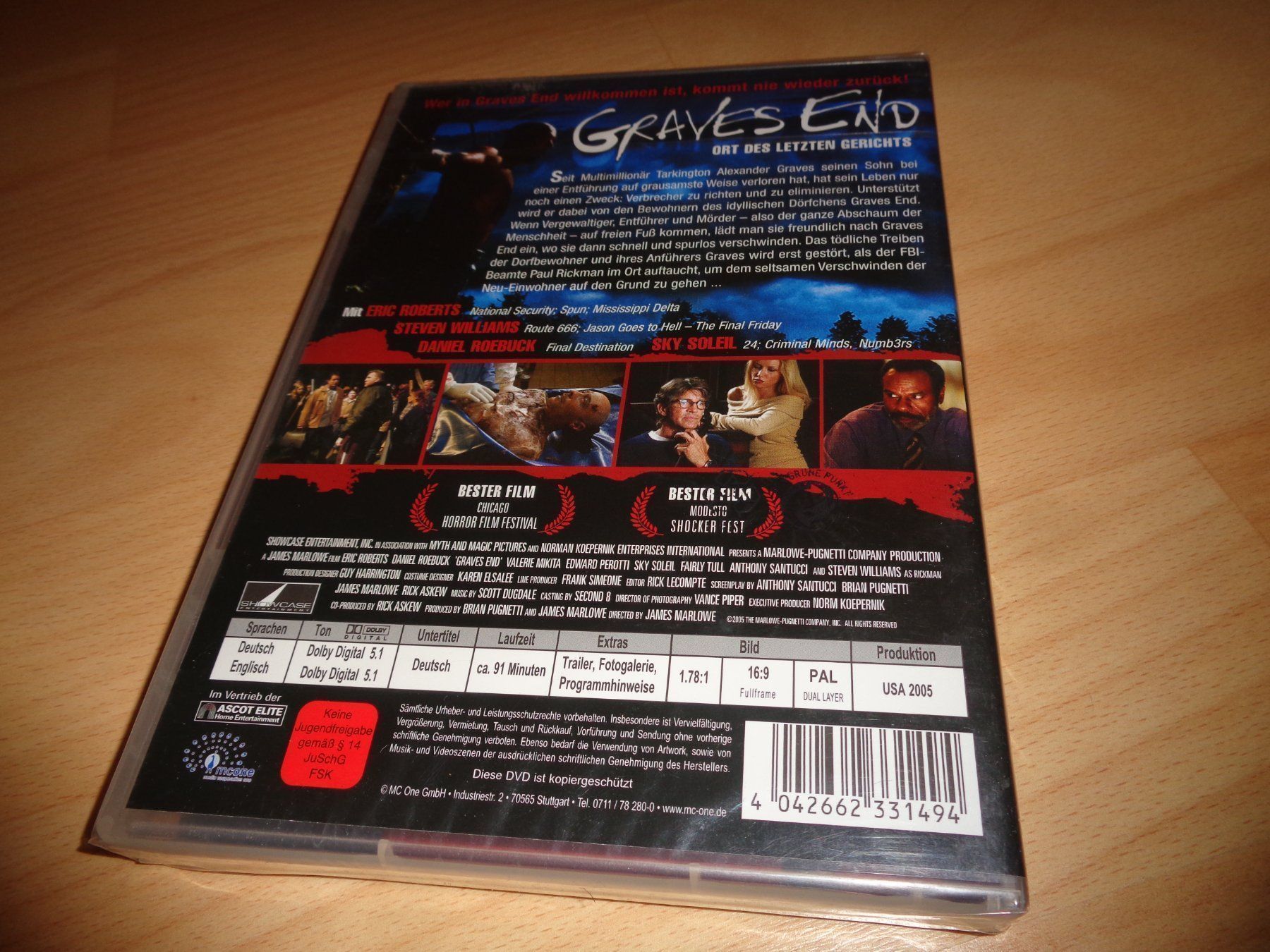 Tutti i DVDs: Graves End DVD NEUWARE – Nuovo e nell'imballaggio originale da Olten venduto da Disc-Verkauf 1