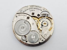 Elgin Taschenuhrwerk Handaufzug Werk