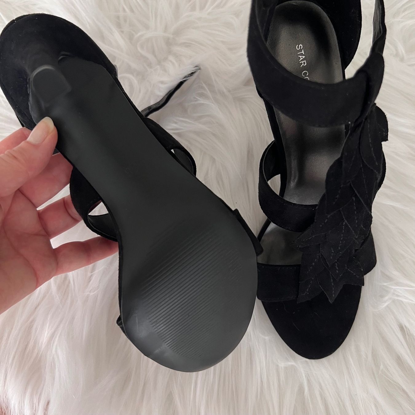 Damenschuhe: Sandales noires à hauts talons – Gebraucht aus Pully von sunaddict 2