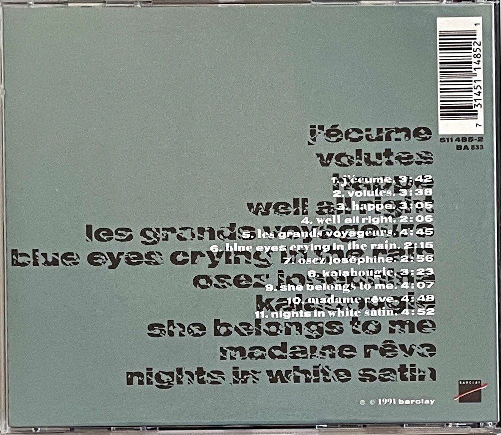 CD: Bashung - Osez Joséphine – Usato da Savagnier venduto da Ne2065 1