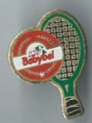 Babybel Tennis Racket Pin