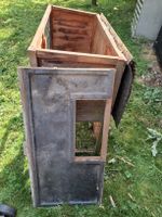 Clapier pour lapin à rafraîchir L 100 x H 95 x l 48