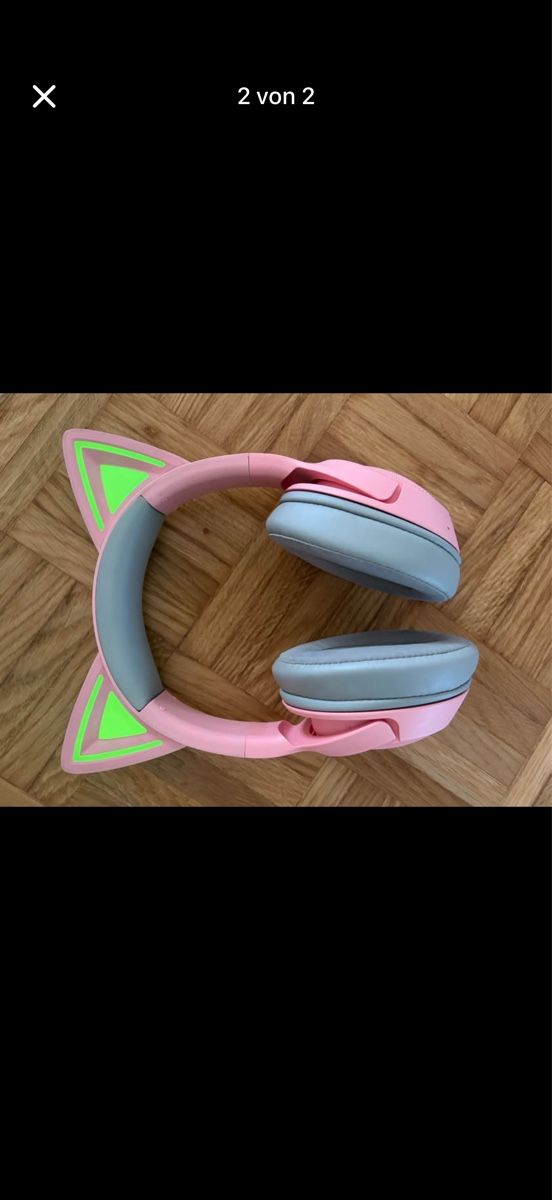 Razer Kopfhörer: Razer Kraken Kitty Headset Bluetooth – Neu (gemäss Beschreibung) aus Bronschhofen von nachzieheffekt 1