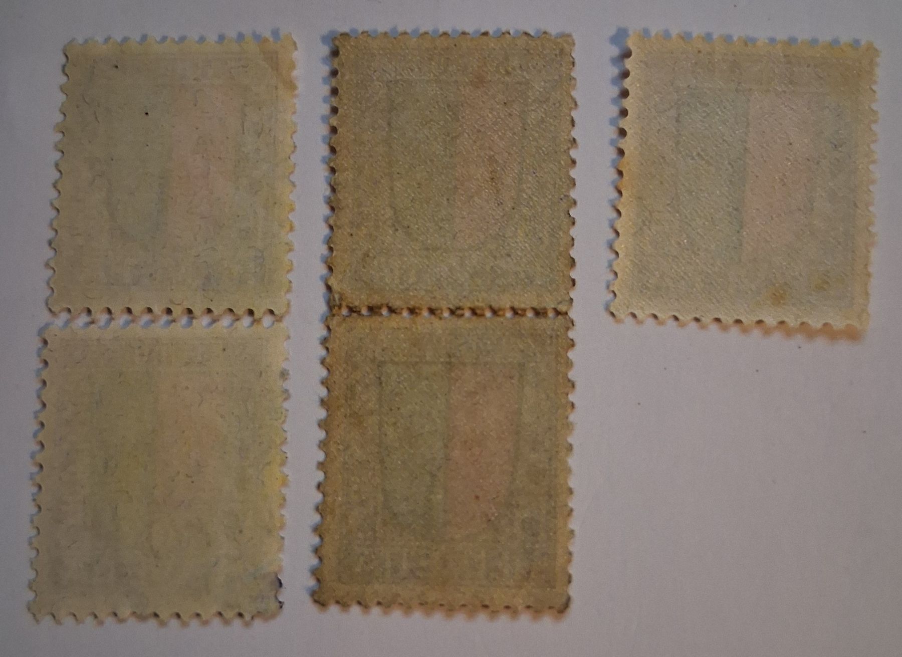 Tutti i francobolli: Pro Juventute Kantonswappen 1920, 5 Stück – Usato da Stalden (Sarnen) venduto da Salina_23 1