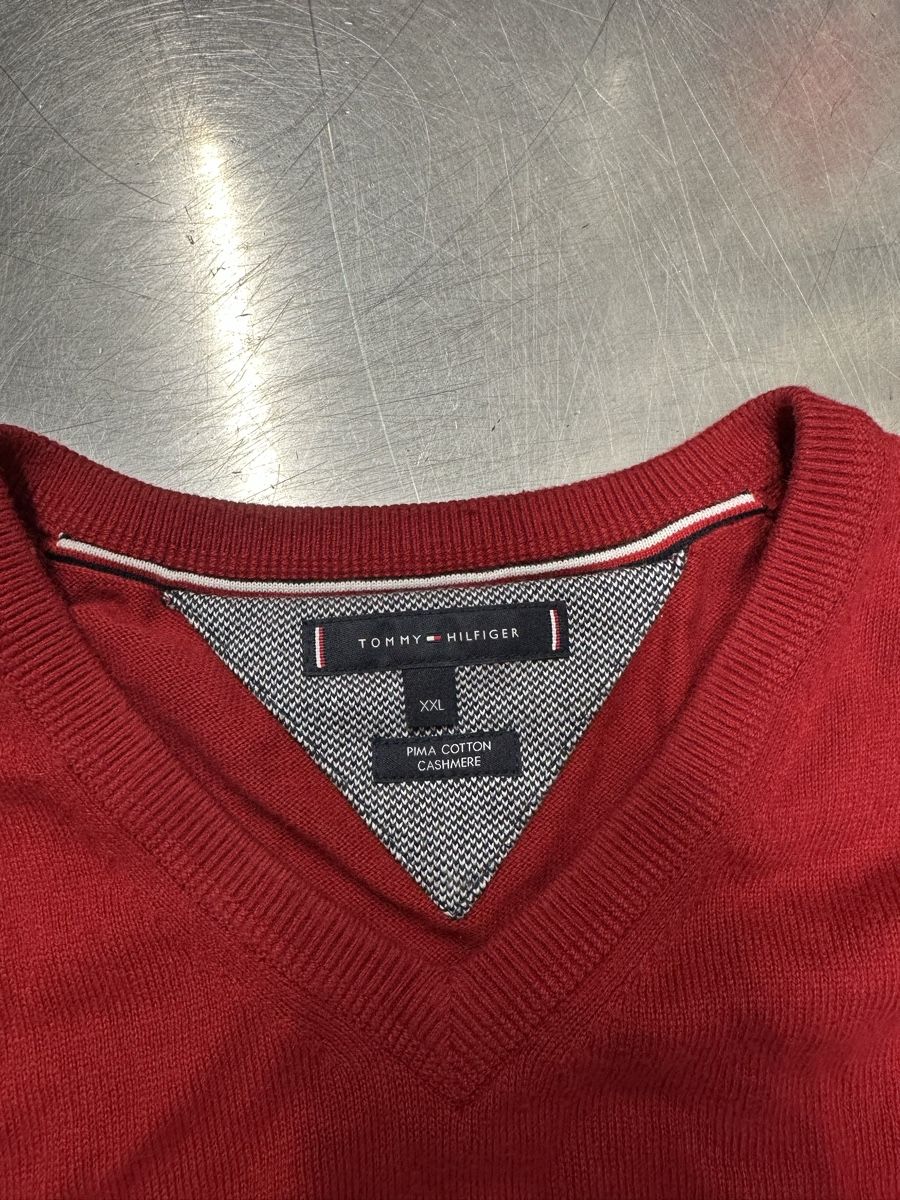 Tommy Hilfiger Maglioni & Felpe: Pullover Tommy Hilfiger rot  – Usato da Schwende venduto da weesli 2