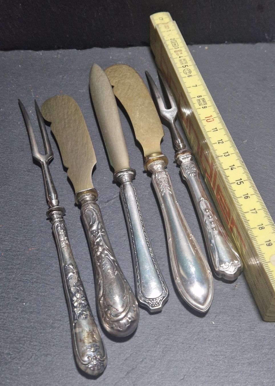 Bestecksets: Besteck Set divers 5-teilig 800 Silber – Gebraucht aus Winterthur von Sadega 2