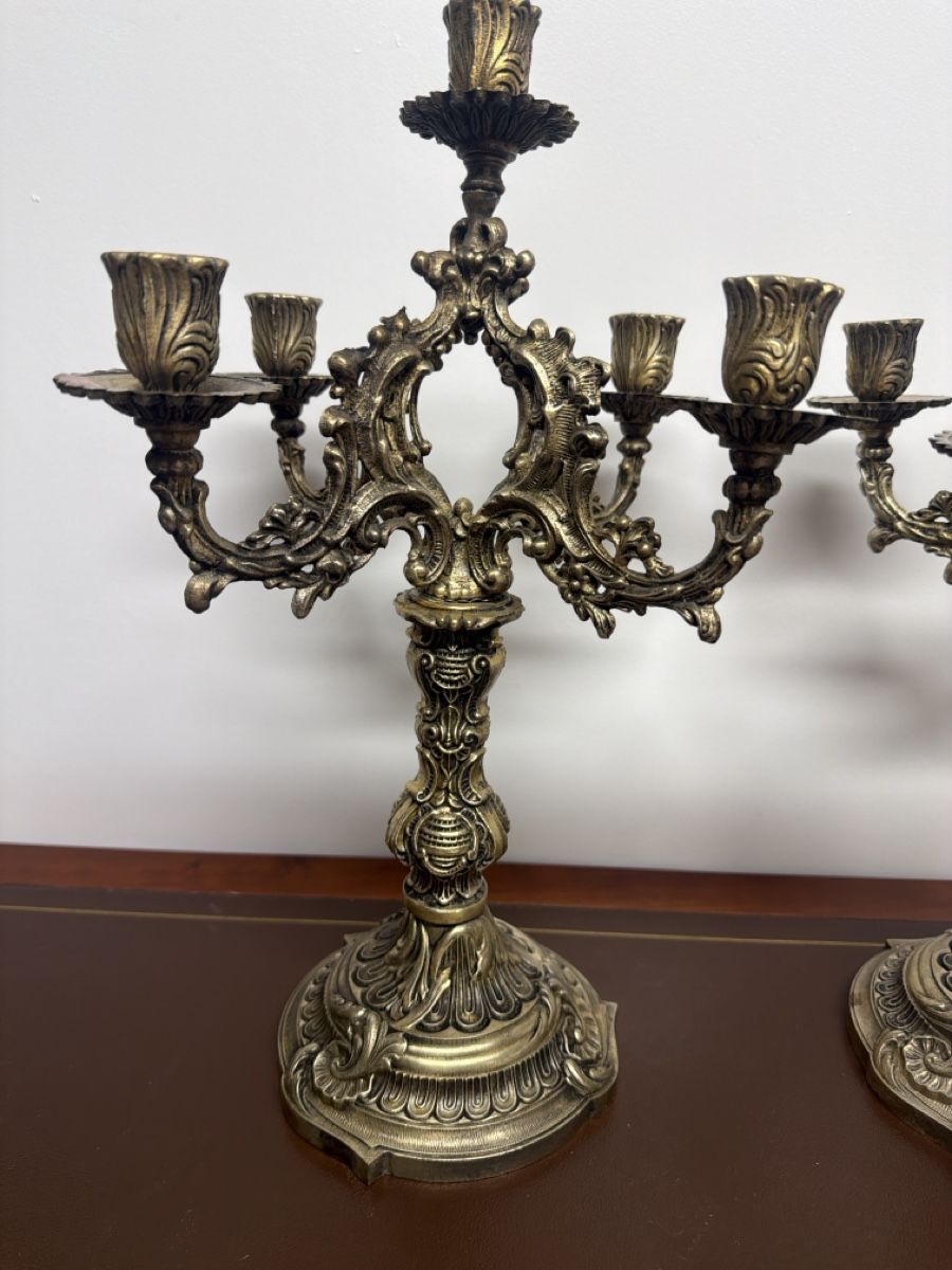Portacandele: Paire de chandeliers – Usato da Bôle venduto da K200C 3