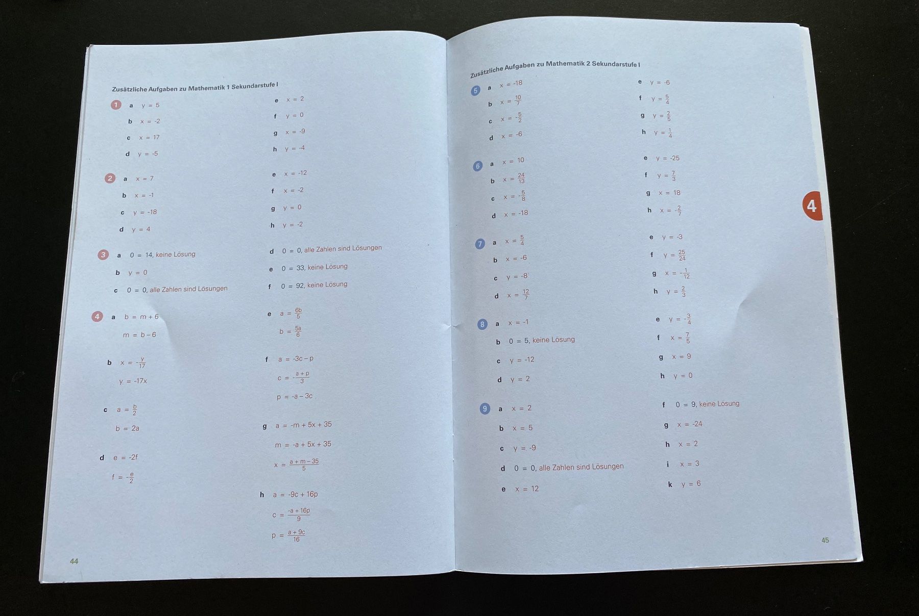 Libri: Algebra Training – Nuovo (secondo la descrizione) da Nussbaumen AG venduto da schuba2000 4