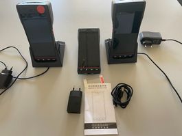 3x Blovedream S60A PDA Scanner mit Drucker + 2 Cradles