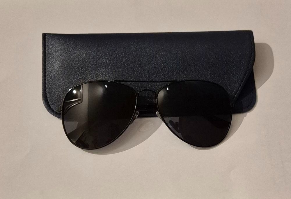 Occhiali & Lenti: Coole Pilotenbrille mit Etui Sonnenbrille Neu – Nuovo e nell'imballaggio originale da Liebefeld venduto da DekoBrokland