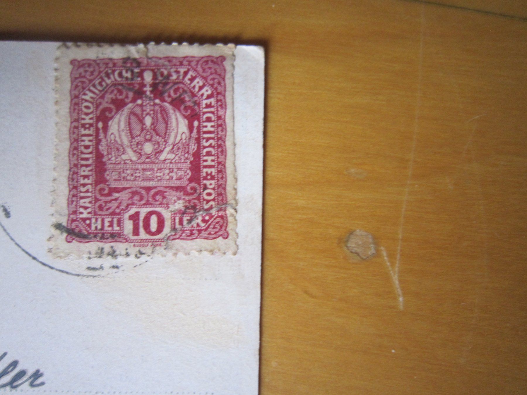 Cartoline postali: No 10 chöne Postkarte 1917 – Usato da Gordola venduto da Polentaefung 2