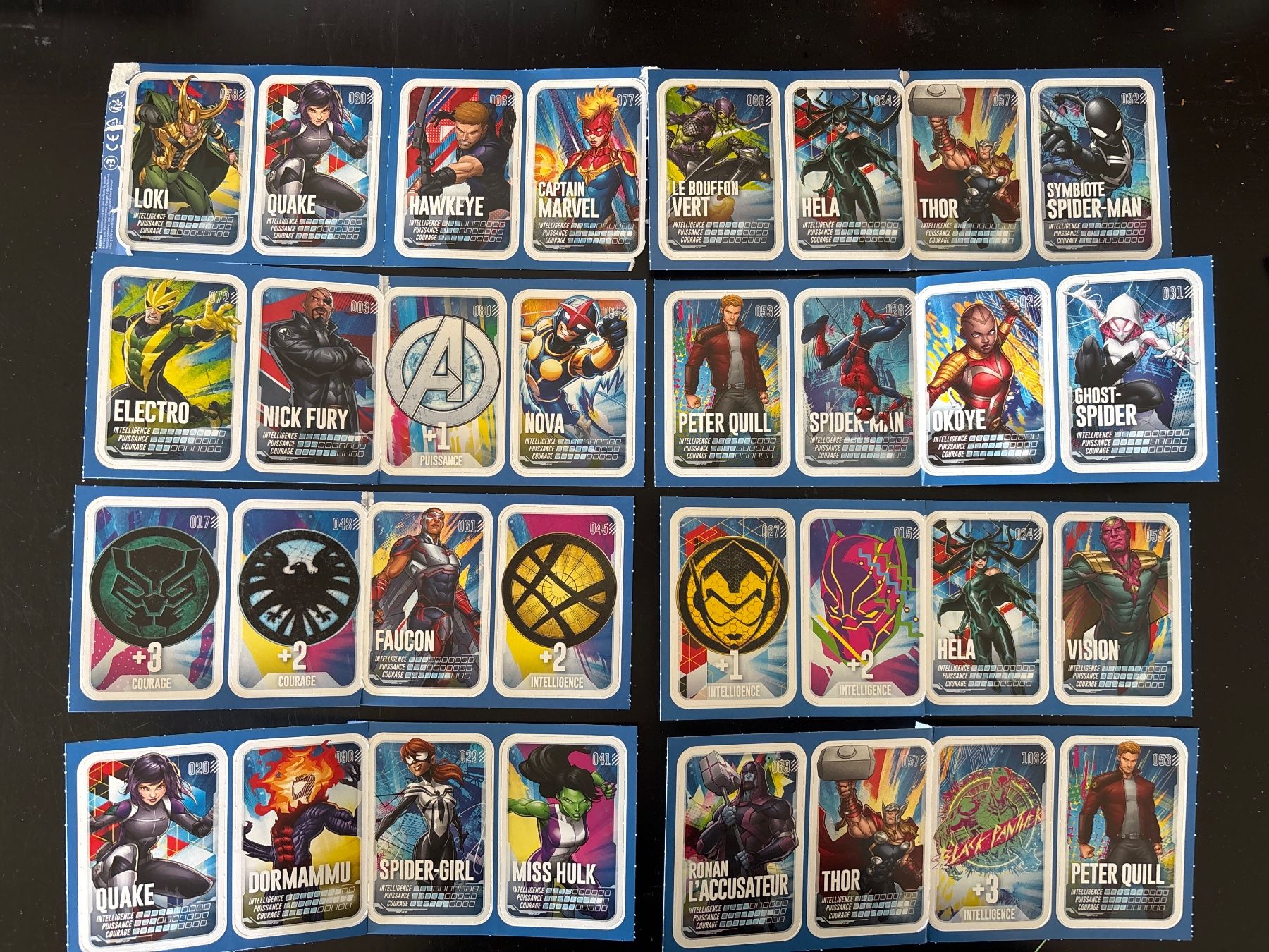 Marvel Carte collezionabili: 36 Marvel / Leclerc cartes – Nuovo (secondo la descrizione) da Genève venduto da Livsonman
