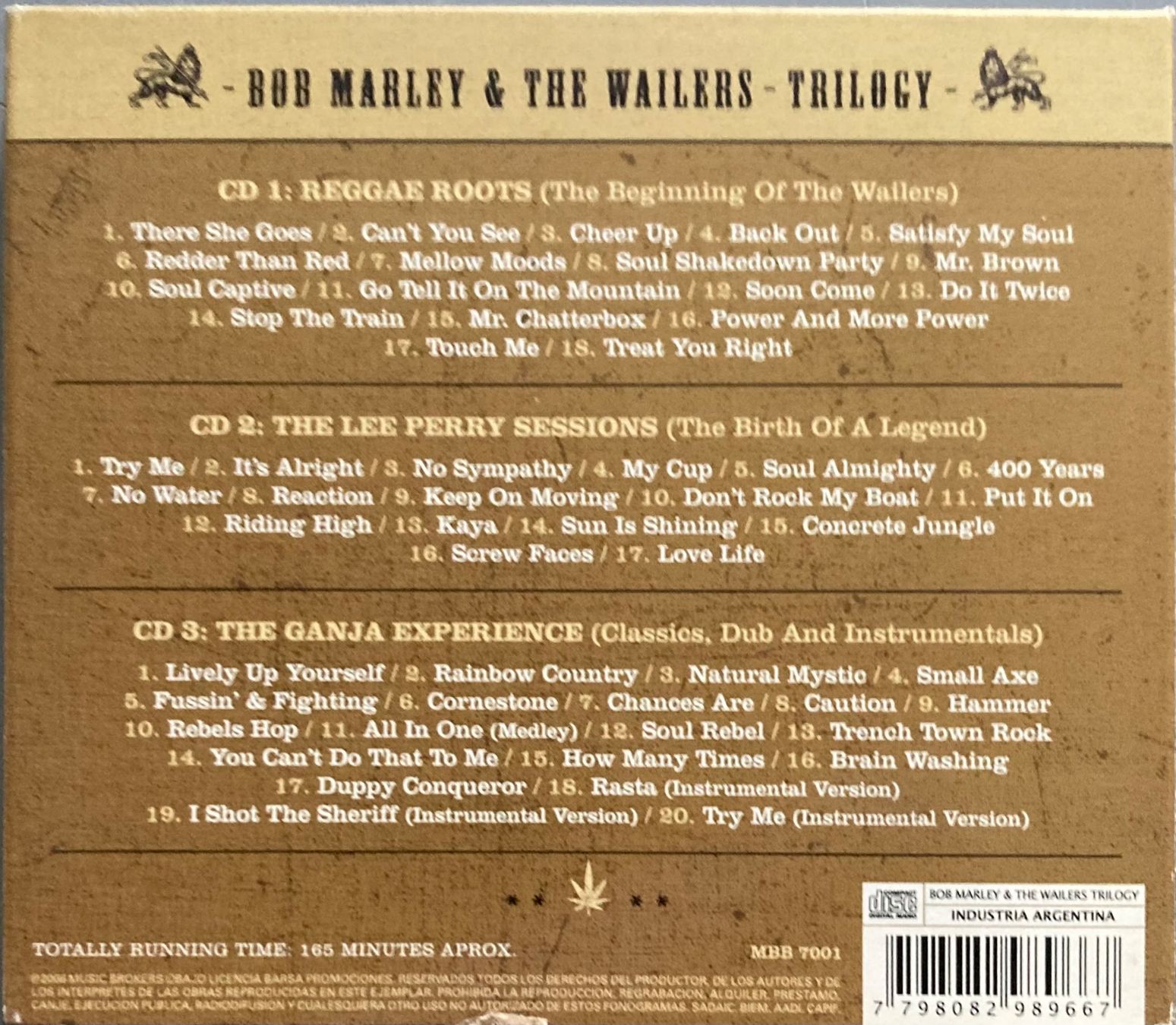 Dischi in vinile: BOB MARLEY & THE WAILERS - TRILOGY – Usato da Poliez-Pittet venduto da Newtown-Records 1