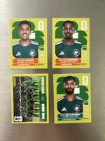 Panini WM 26 Sticker KSA 9,11,13,14