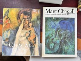 2 Marc Chagall Bücher