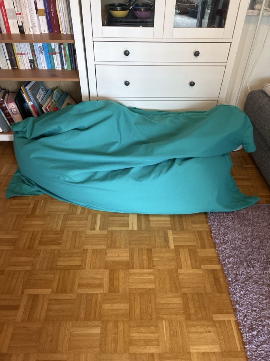 Poltrone: Sitzsack türkis  – Usato da Rüti ZH venduto da dom_pt5n 1