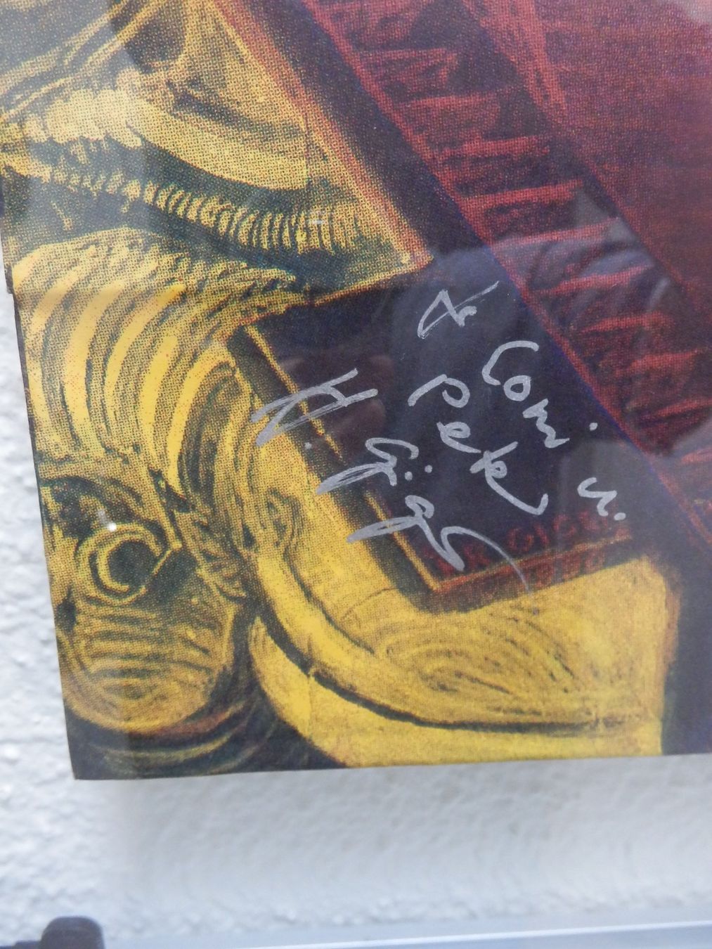 Taschen: H.R. GIGER..Papiertasche mit original Unterschrift – Gebraucht aus Emmenbrücke von Schubi1 2