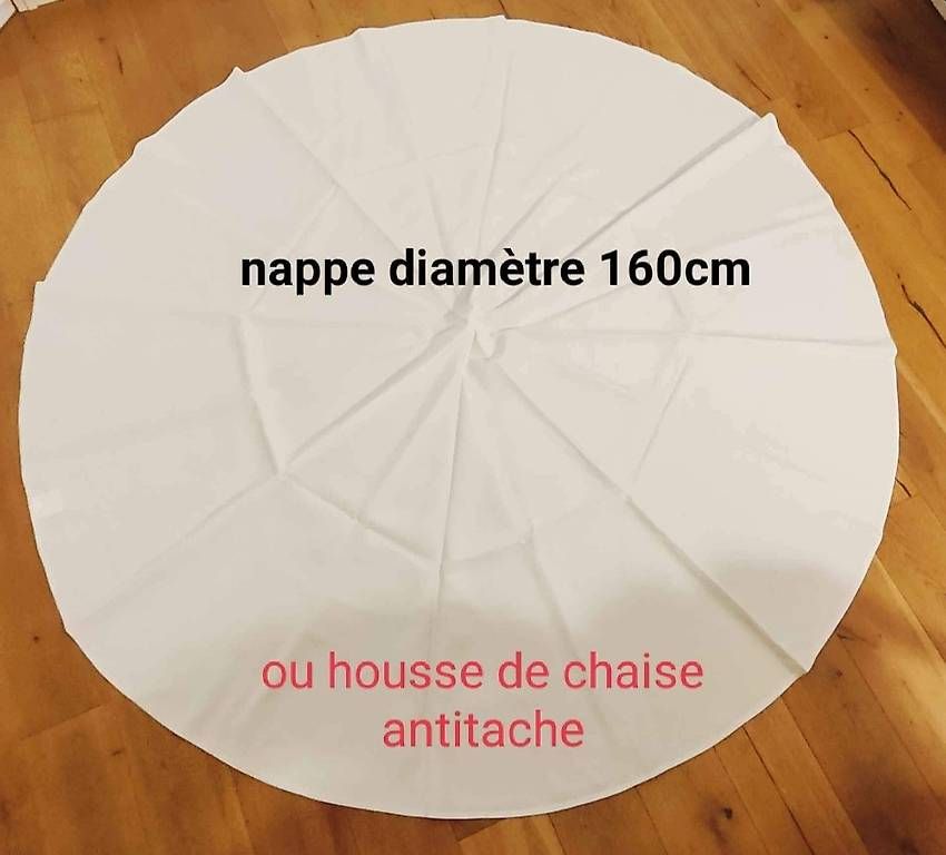 Stoffe: 40 nappes diamètres 160cm – Gebraucht aus fribourg von pegalex