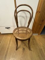 Stuhl Holz Rohrgeflecht gebraucht (Replikat von Thonet) 