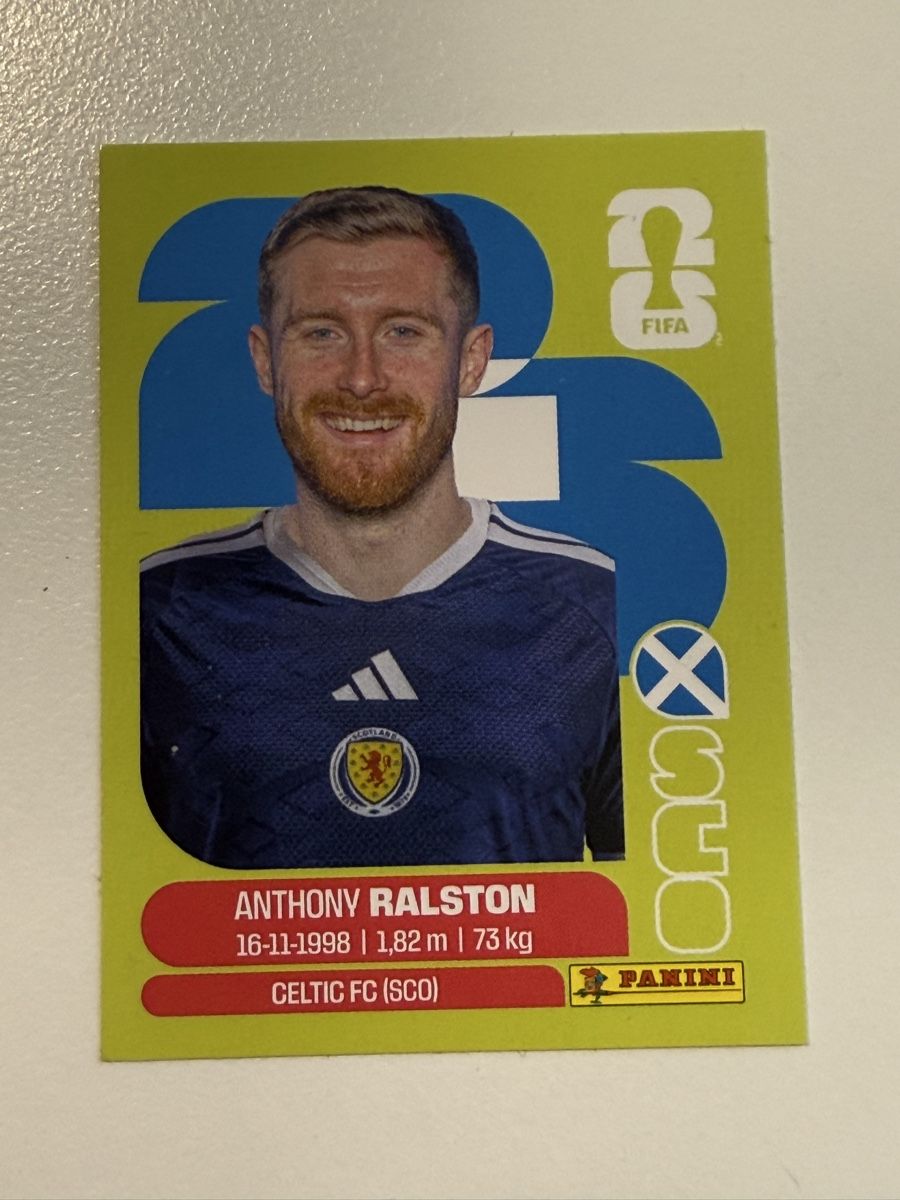 Panini Sammelbilder & Trading cards: Panini Anthony Ralston  – Neu (gemäss Beschreibung) aus Tavannes von Thriftshop