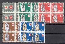 Patria 1957 im Viererblock postfrisch