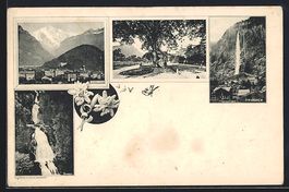 Interlaken, Ortsansicht, Staubbach-Wasse
