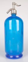 Antiker Sodasiphon Zürich E. Friederich  (Glasrohr defekt)