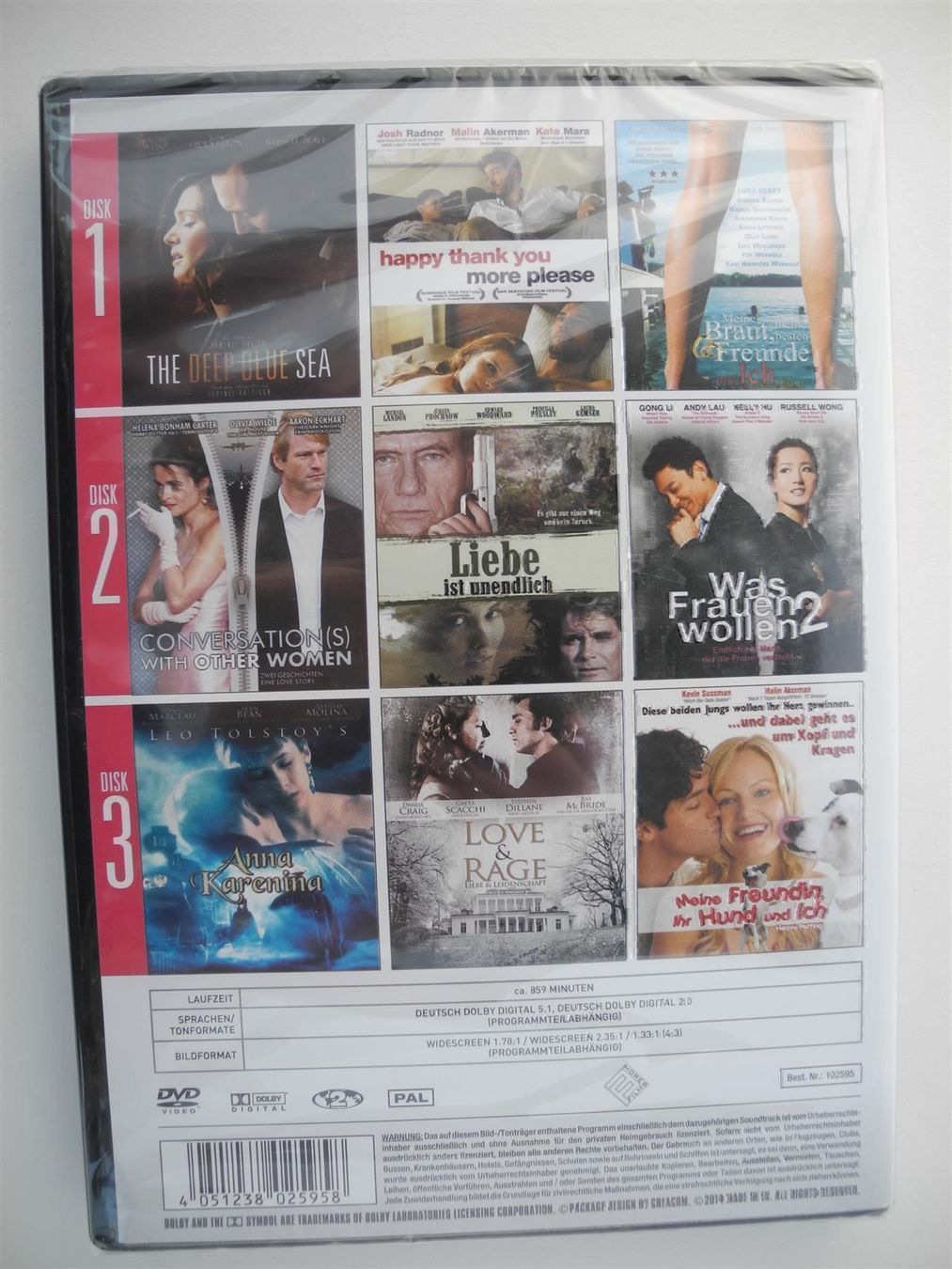 Tutti i DVDs: DVD Liebes Filmbox, Nr. 443 – Nuovo e nell'imballaggio originale da Kottwil venduto da Crazyrolf 1