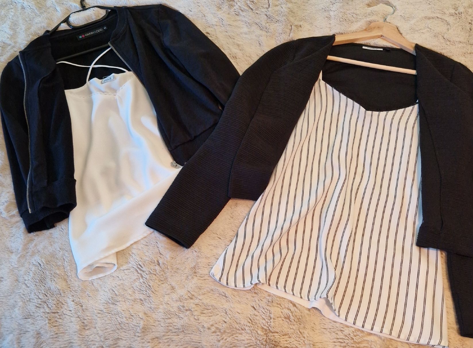 Kleiderpakete: 2 Jäckchen Gr. S & 2 Tops / Shirts – Gebraucht aus Nendeln von Zopfie_