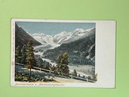 Berninastrasse und Morteratschgletscher