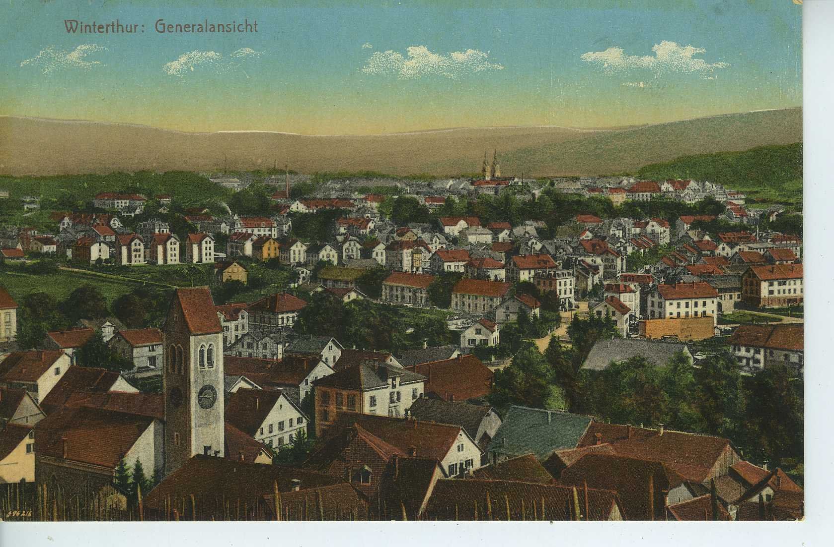 Ansichtskarten: Winterthur – Gebraucht aus Schleitheim von Pmschlaate