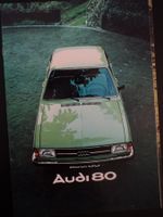Prospekt Audi 80 von 1977 selten!