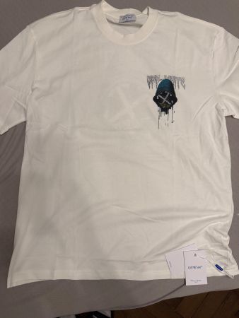 T-Shirt OFF WHITE weiss Grösse XL Neu mit Etikett