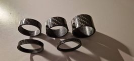 Lenkervorbau, Abstandsringe für Höhe des lenkers