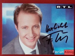 Florian König Autogramm signiert Fotopostkarte 10x15c