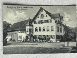 ZH Bachenbülach, Gasthof zur Rose 1924