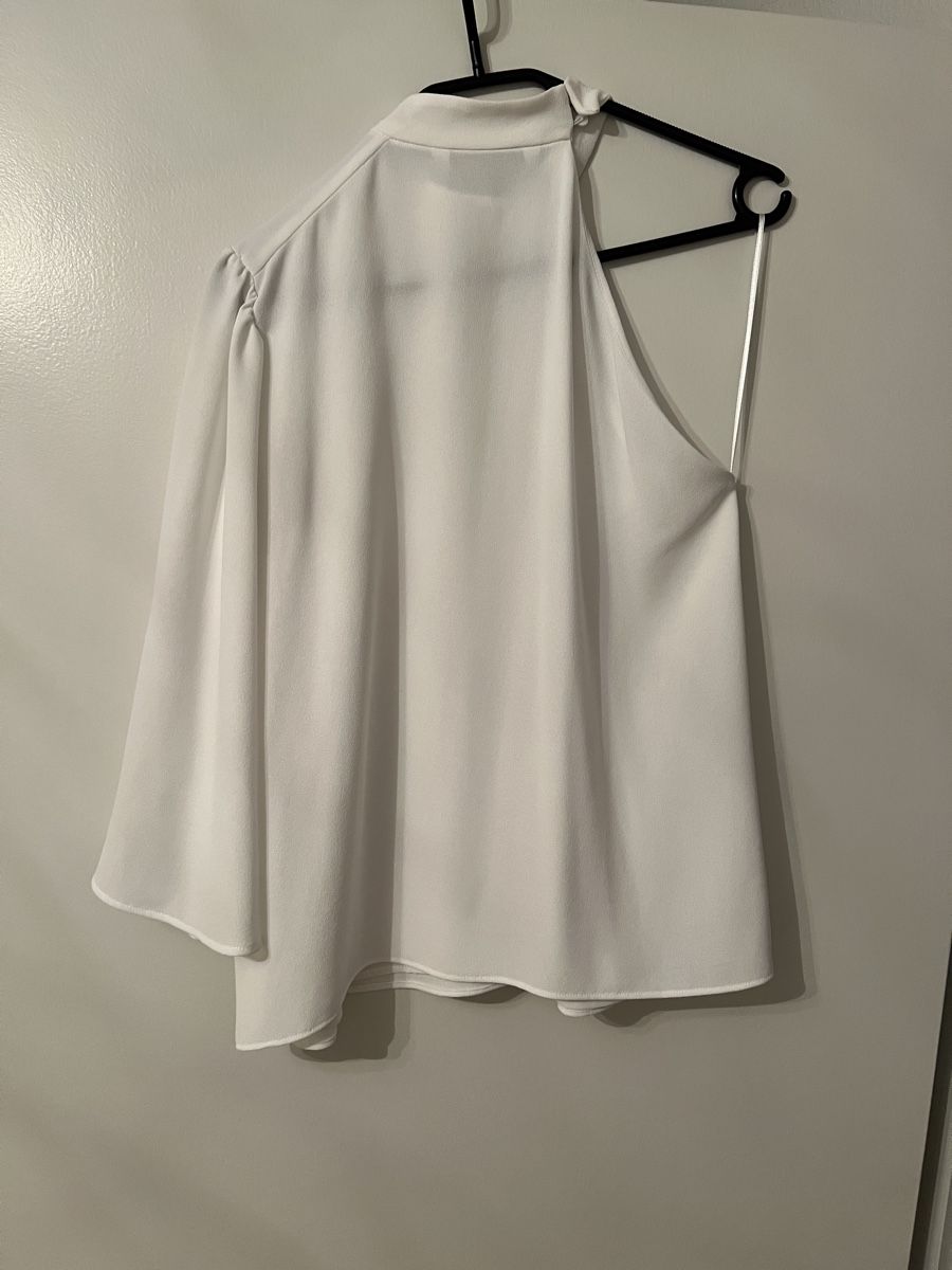Zara Camicette: ZARA WEISSE OFF SHOULDER BLUSE - S – Usato da Rothrist venduto da FL_17 1