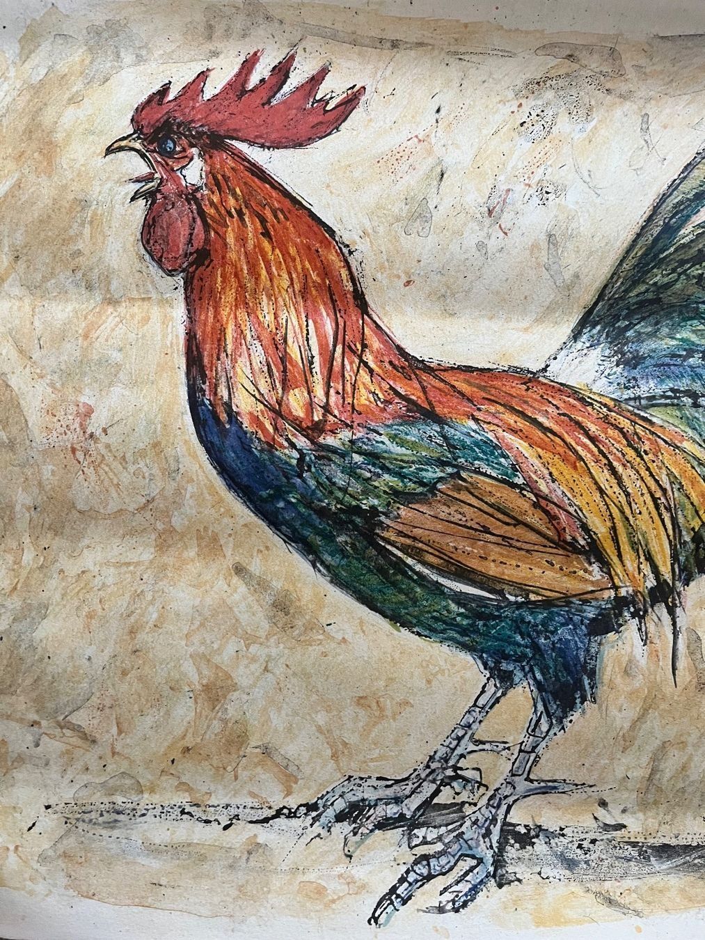 Grafiken & Lithographien: FRITZ HUG LITHOGRAPHIE VON HAND SIGNIERT – Gebraucht aus Gersau von grafik-kunst 1