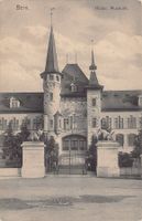 Bern, Histor. Museum, Eingang, Lichtbild gelaufen 1907