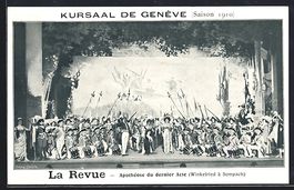 Genève, Kursaal Saison 1910, La Revue, 