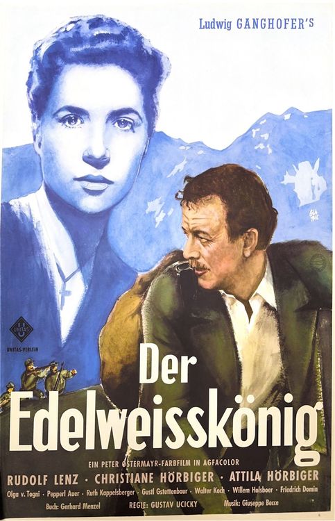 DER EDELWEISSKÖNIG FILMPLAKAT Kaufen auf Ricardo