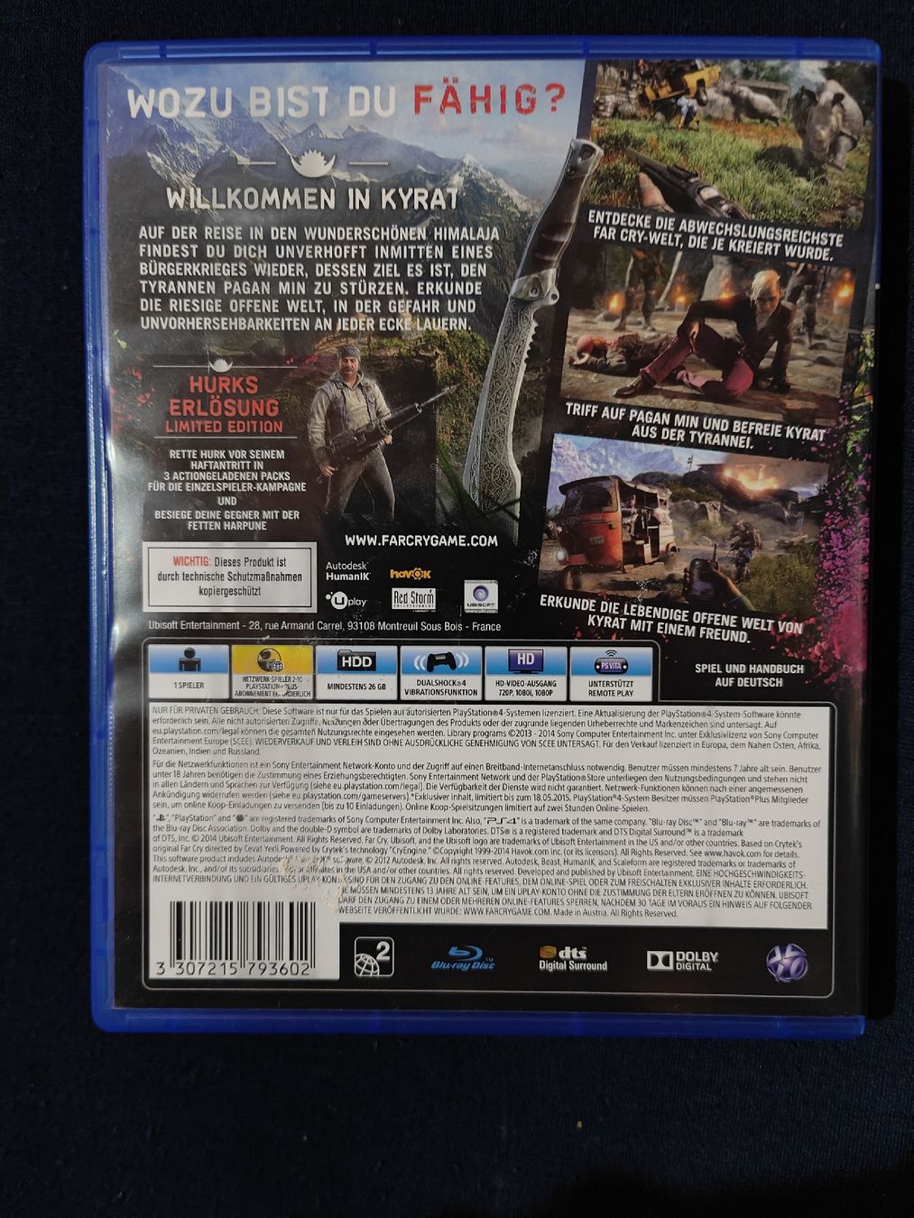 Giochi: Far Cry 4 - Limited Edition (PS4) – Usato da Rothrist venduto da SiddharthaMoon 1