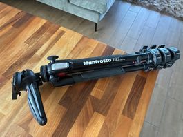 Trépied Manfrotto 190 + rotule joystick 327RC2 – bon état